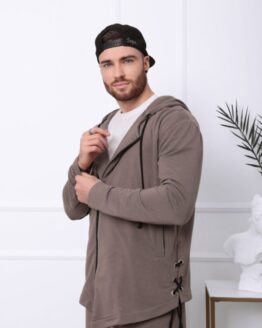 Фото вещи ISSA Plus Кофта (SA-135_grey) Мужское, цвет - Серый, материал - Хлопок