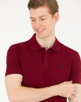 Фото вещи US Polo Поло (G081GL011.000.1570718.KR0215) Мужское цвет - Бордовый материал - Хлопок