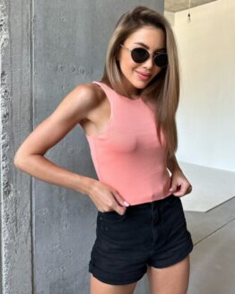 Фото вещи ISSA Plus Майка (WN20-517_coral) Женское, цвет - Коралловый, материал - Полиамид