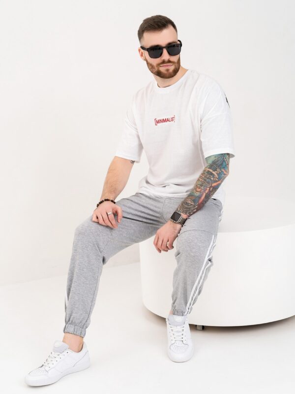 ISSA Plus Футболка (GN4-102_white) Мужское, цвет - Белый, материал - Хлопок Фото вещи ISSA Plus Футболка (GN4-102_white) Мужское, цвет - Белый, материал - Хлопок