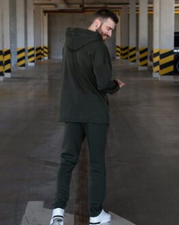 Фото вещи ISSA Plus Спортивный костюм (GN-468_khaki) Мужское, цвет - Хаки, материал - Хлопок