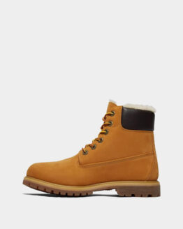 Фото вещи Timberland PREMIUM 6-INCH WATERPROOF Ботинки (TG2341) Женское, цвет - Жёлтый, материал - Нубук
