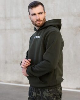 Фото вещи ISSA Plus Худи (GN-496_khaki) Мужское, цвет - Хаки, материал - Хлопок/полиэстер