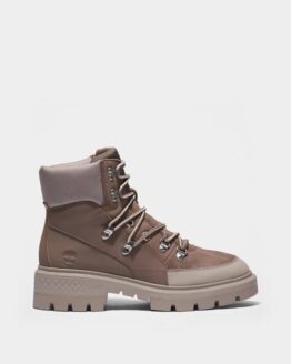 Фото вещи Timberland Cortina Valley Ботинки (TG2951) Женское, цвет - Бежевый, материал - Кожа