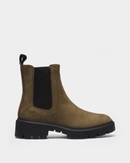Фото вещи Timberland Cortina Valley Челси (TG2948) Женское, цвет - Зелёный, материал - Нубук