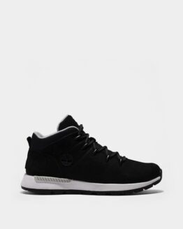 Фото вещи Timberland Sprint Trekker Mid Ботинки (TG3019) Женское, цвет - Чёрный, материал - Нубук/текстиль