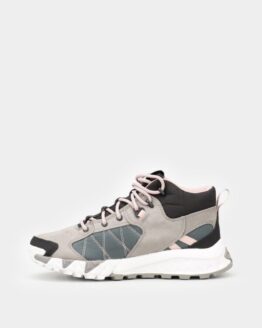Фото вещи Timberland TrailQuest Mid WP Ботинки (TG3017) Женское, цвет - Серый, материал - Нубук/текстиль