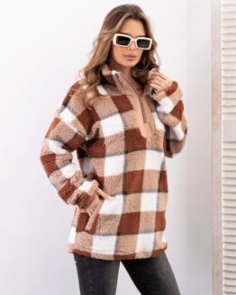 Фото вещи ISSA Plus Кофта (14297_multicolor) Женское цвет - Бежевый материал - Искусственный мех