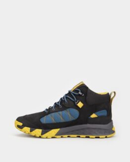 Фото вещи Timberland TrailQuest Mid WP Ботинки (TF5047) Мужское, цвет - Чёрный, материал - Нубук/текстиль
