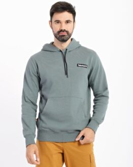 Фото вещи Timberland Woven Badge  Худи (TH6973) Мужское цвет - Зелёный материал - Хлопок/полиэстер