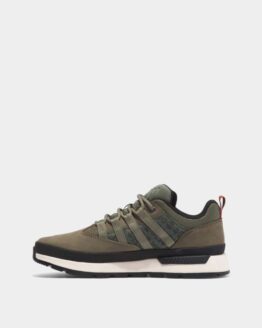 Фото вещи Timberland Euro Trekker Low Hiker Кроссовки (TF5204) Мужское, цвет - Оливковый, материал - Нубук/текстиль