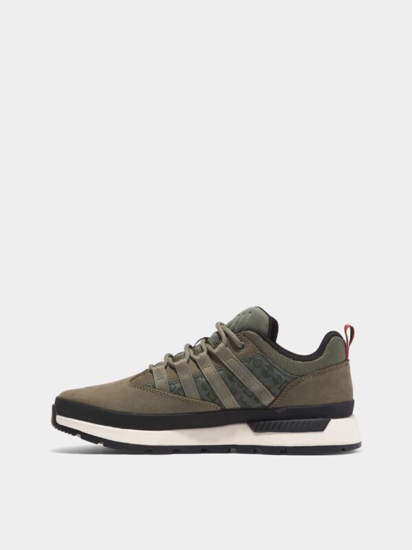 Timberland Euro Trekker Low Hiker Кроссовки (TF5204) Мужское, цвет - Оливковый, материал - Нубук/текстиль Фото вещи Timberland Euro Trekker Low Hiker Кроссовки (TF5204) Мужское, цвет - Оливковый, материал - Нубук/текстиль