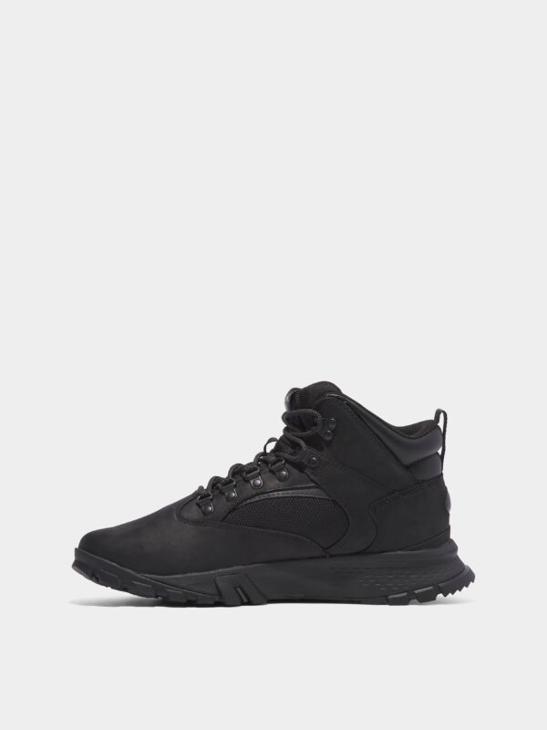 Timberland Waterproof Mount Lincoln Mid Hiker Ботинки (TF5239) Мужское, цвет - Чёрный, материал - Кожа/текстиль Фото вещи Timberland Waterproof Mount Lincoln Mid Hiker Ботинки (TF5239) Мужское, цвет - Чёрный, материал - Кожа/текстиль