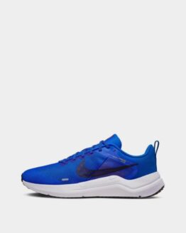 Фото вещи NIKE Downshifter 12 Кроссовки для бега (CE631) Мужское, цвет - Синий, материал - Текстиль/синтетика
