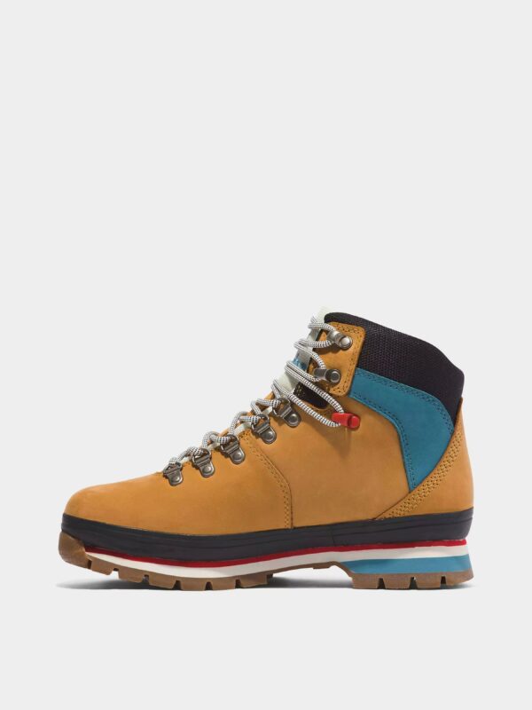 Timberland Euro Hiker Waterproof Ботинки (TG3140) Женское, цвет - Жёлтый, материал - Нубук/текстиль Фото вещи Timberland Euro Hiker Waterproof Ботинки (TG3140) Женское, цвет - Жёлтый, материал - Нубук/текстиль