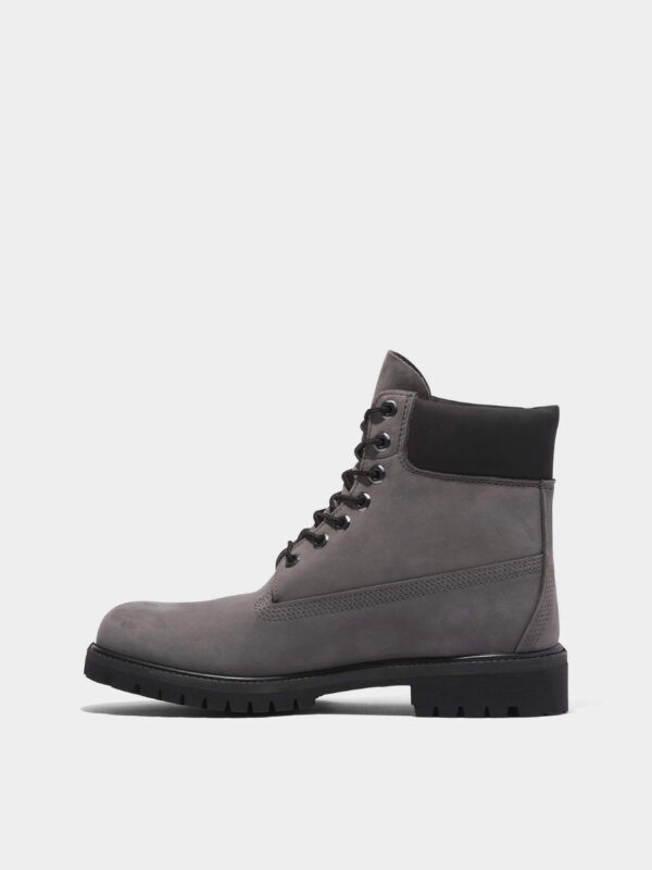 Timberland Premium 6-Inch Waterproof Ботинки (TF5312) Мужское, цвет - Серый, материал - Нубук Фото вещи Timberland Premium 6-Inch Waterproof Ботинки (TF5312) Мужское, цвет - Серый, материал - Нубук
