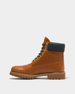 Фото вещи Timberland Premium 6-Inch Waterproof Ботинки (TF5303) Мужское, цвет - Терракотовый, материал - Кожа
