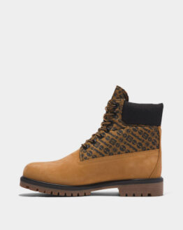 Фото вещи Timberland Heritage Waterproof Ботинки (TF5295) Мужское, цвет - Жёлтый, материал - Нубук/текстиль