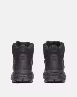 Фото вещи Timberland Waterproof Mid Ботинки (TF5271) Мужское, цвет - Чёрный, материал - Кожа/текстиль