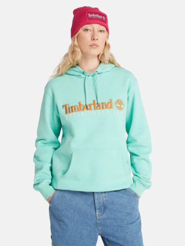 Timberland 50th Anniversary Худи (TH7238) Мужское цвет - Бирюзовый материал - Хлопок/полиэстер Фото вещи Timberland 50th Anniversary Худи (TH7238) Мужское цвет - Бирюзовый материал - Хлопок/полиэстер