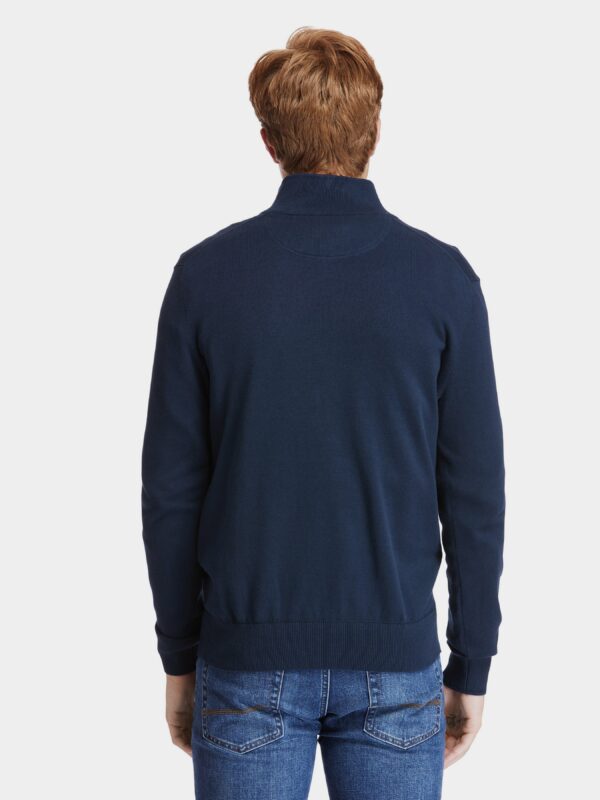 Timberland Williams River Zip-neck Джемпер (TH6074) Мужское цвет - Синий материал - Хлопок Фото вещи Timberland Williams River Zip-neck Джемпер (TH6074) Мужское цвет - Синий материал - Хлопок
