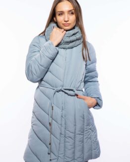 Фото вещи Женская куртка с хомутом 120PSKL9082 (Чернильный)(38)