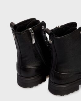 Фото вещи Женские черные кожаные ботинки Черный 37 Calvin Klein HW0HW00522