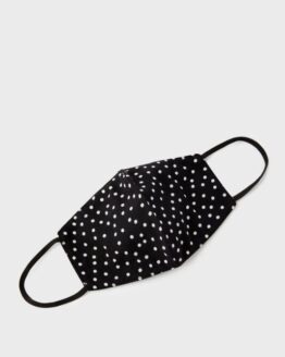 Фото вещи Женская черная защитная маска POLKA DOT FACE COVER Черный ONESIZE Accessorize 187189